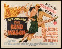 6p037 BAND WAGON 1/2sh R63 Fred Astaire & sexy Cyd Charisse showing her legs!