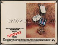 6p084 CATCH 22 1/2sh '70 directed by Mike Nichols, based on the novel by Joseph Heller!