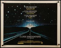 6p093 CLOSE ENCOUNTERS OF THE THIRD KIND 1/2sh '77 Steven Spielberg sci-fi classic!