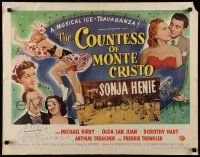 6p099 COUNTESS OF MONTE CRISTO style B 1/2sh '48 ice skater Sonja Henie in her last Hollywood film!