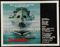 6p112 DEATH SHIP 1/2sh '80 those who survive are better off dead, cool haunted ocean liner art!