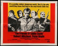 6p172 FRIENDS OF EDDIE COYLE 1/2sh '73 Robert Mitchum lives in a grubby, violent, dangerous world!