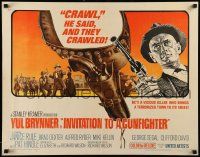 6p224 INVITATION TO A GUNFIGHTER 1/2sh '64 vicious killer Yul Brynner brings a town to its knees!