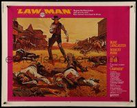 6p244 LAWMAN 1/2sh '71 Burt Lancaster, Robert Ryan, Lee J. Cobb, directed by Michael Winner!