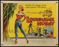 6p253 LOUISIANA HUSSY 1/2sh '59 art of sexy bad girl, she was born to take love and make trouble!
