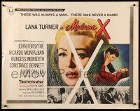 6p260 MADAME X 1/2sh '66 sexy Lana Turner always had a man, but never a name!