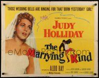 6p271 MARRYING KIND 1/2sh '52 the wedding bells are ringing for pretty bride Judy Holliday!