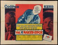 6p287 NAKED EDGE 1/2sh '61 Deborah Kerr, only the man who wrote Psycho could jolt you like this!