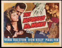 6p298 NOTORIOUS MR. MONKS style B 1/2sh '58 man fought & murdered for woman he couldn't possess!