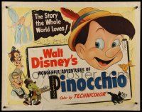6p333 PINOCCHIO style B 1/2sh R54 Disney classic cartoon about a wooden boy who wants to be real!