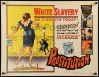 6p349 PROSTITUTION 1/2sh '65 shameful story of worldwide white slavery as it exists today!