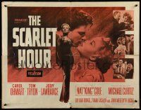 6p377 SCARLET HOUR 1/2sh '56 Michael Curtiz directed, sexy Carol Ohmart full-length, Tom Tryon