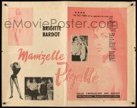 6p428 THAT NAUGHTY GIRL 1/2sh '58 full-length and super close images of sexy Brigitte Bardot!