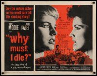 6p481 WHY MUST I DIE 1/2sh '60 extreme close-up of sexy Terry Moore & Debra Paget!