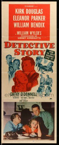 6p574 DETECTIVE STORY insert '51 William Wyler, Kirk Douglas can't forgive Eleanor Parker!