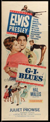 6p614 G.I. BLUES insert '60 swing out and sound off with Elvis Presley & sexy Juliet Prowse!