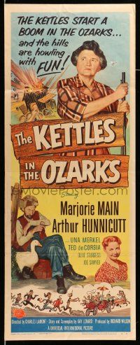 6p683 KETTLES IN THE OZARKS insert '56 Marjorie Main as Ma brews up a roaring riot in the hills!