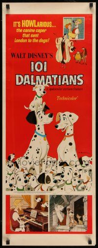 6p816 ONE HUNDRED & ONE DALMATIANS insert R69 most classic Walt Disney canine family cartoon!