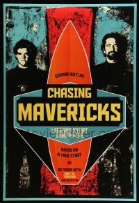6r098 CHASING MAVERICKS style A teaser DS 1sh '12 Gerard Butler, Jonny Weston, surfing!