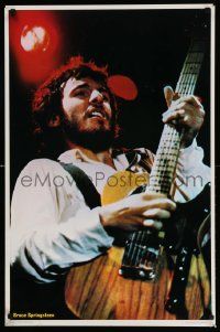 6r875 BRUCE SPRINGSTEEN 23x35 English commercial poster '78 image of the Boss performing on stage!