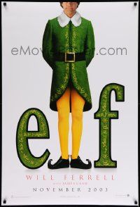 6r157 ELF teaser DS 1sh '03 Jon Favreau directed, James Caan & Will Ferrell in Christmas comedy!