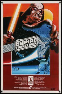 6r161 EMPIRE STRIKES BACK signed Kilian 1sh R90 by artist Larry Noble, sci-fi classic, Darth Vader!