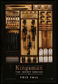 6r271 KINGSMAN: THE SECRET SERVICE style A DS teaser 1sh '14 Mark Hamill, Samuel L. Jackson, Firth