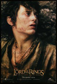 6r300 LORD OF THE RINGS: THE RETURN OF THE KING int'l teaser DS 1sh '03 Wood as tortured Frodo!
