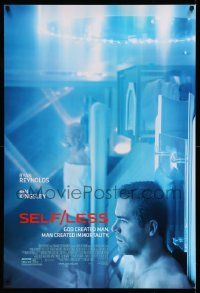 6r419 SELF/LESS DS 1sh '15 Tarsem Singh, cool sci-fi image of Ryan Reynolds and Ben Kingsley!