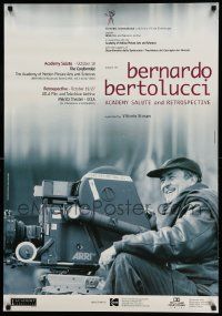 6r604 BERNARDO BERTOLUCCI ACADEMY SALUTE & RETROSPECTIVE 26x38 Italian film festival poster '96