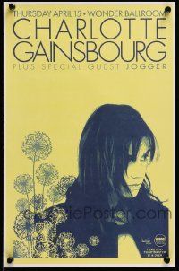 6r635 CHARLOTTE GAINSBOURG 11x17 music poster '10 great artistic image of the artist!