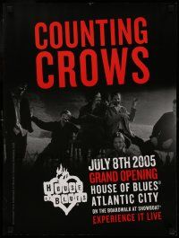6r636 COUNTING CROWS 18x24 music poster '05 great image of the band, House of Blues!