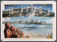 6t124 PAUL MCCARTNEY & WINGS linen 23x32 commercial poster '79 Castle art, Wings Over the World tour