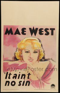 6w032 BELLE OF THE NINETIES WC '34 wonderful art of sexy smiling Mae West, It Ain't No Sin!