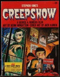 6x240 CREEPSHOW softcover book '82 Jack Kamen, E.C. Comics, the entire movie in comic strip form!