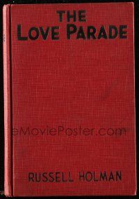 6x155 LOVE PARADE hardcover book '30 scenes from the Maurice Chevalier & Jeanette MacDonald movie!
