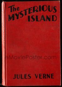 6x166 MYSTERIOUS ISLAND hardcover book '29 Jules Verne's novel with scenes from Barrymore's movie!