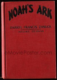 6x167 NOAH'S ARK hardcover book '29 De Haas' novel with scenes from the Michael Curtiz movie!