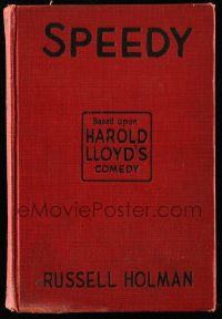 6x182 SPEEDY hardcover book '28 Russell Holman's novel with scenes from the Harold Lloyd movie!