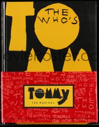 6x195 WHO'S TOMMY hardcover book '93 the first time on Broadway, includes music CD!