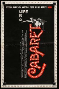 6x472 CABARET pressbook '72 Liza Minnelli sings & dances in Nazi Germany, directed by Bob Fosse!