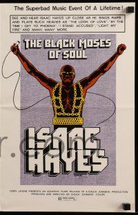 6x454 BLACK MOSES OF SOUL pressbook '73 Isaac Hayes, the superbad music event of a lifetime!