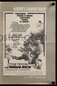 6x749 NARCO MEN pressbook '71 tougher than T-Men, gutsier than G-men, lawmen killing like hoods!
