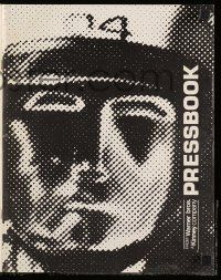 6x937 THX 1138 pressbook '71 first George Lucas, Robert Duvall, bleak futuristic fantasy sci-fi!