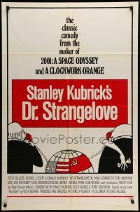 6y200 DR. STRANGELOVE 1sh R72 Stanley Kubrick classic, Peter Sellers & George C. Scott!