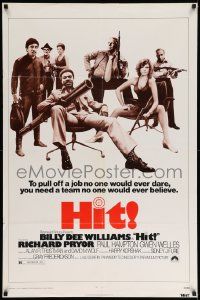 6y333 HIT 1sh '74 Billy Dee Williams w/giant bazooka, Richard Pryor, Paul Hampton!
