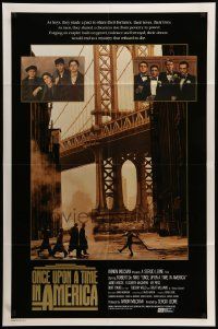 6y565 ONCE UPON A TIME IN AMERICA int'l 1sh '84 De Niro, James Woods, Sergio Leone, classic image!