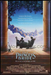 6y604 PRINCESS BRIDE 1sh '87 Rob Reiner fantasy classic as real as the feelings you feel!