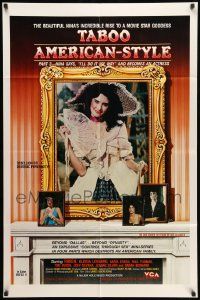6y843 TABOO AMERICAN STYLE 3 NINA SAYS I'LL DO IT MY WAY video/theatrical 1sh '85 sexy Raven!