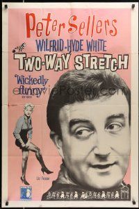 6y929 TWO-WAY STRETCH 1sh '61 Peter Sellers breaks out of jail & then back in, sexy Liz Frazer!
